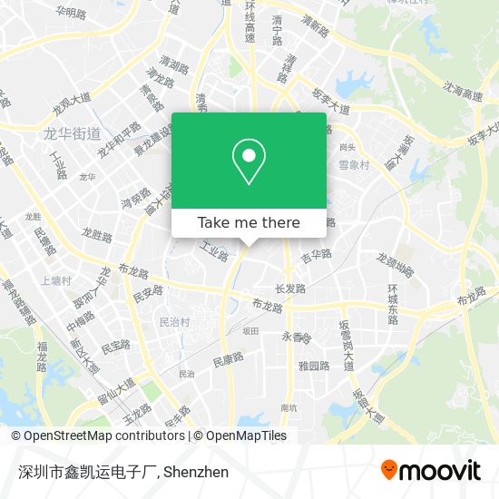 深圳市鑫凯运电子厂 map