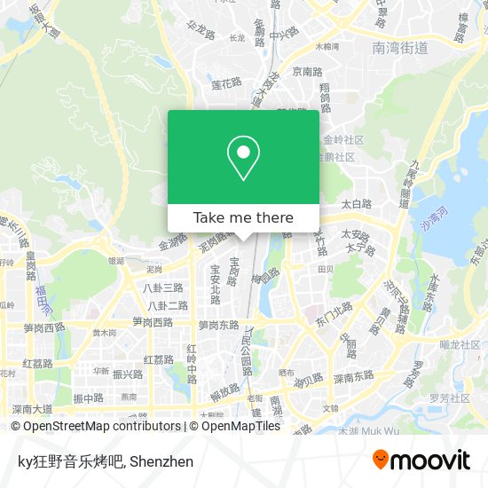 ky狂野音乐烤吧 map