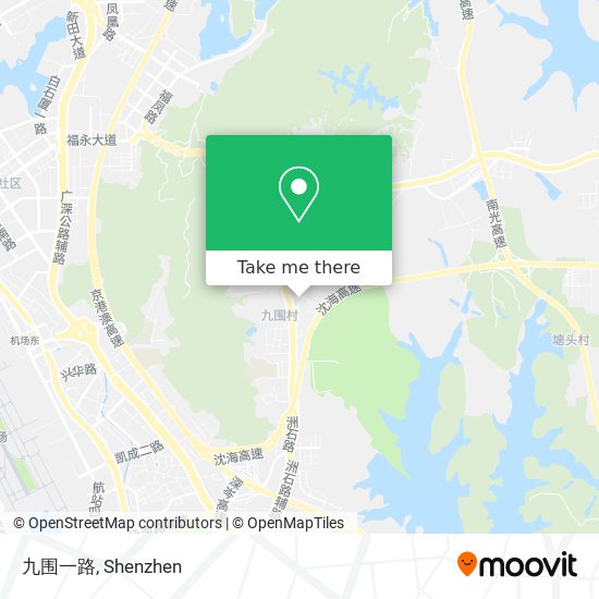 九围一路 map