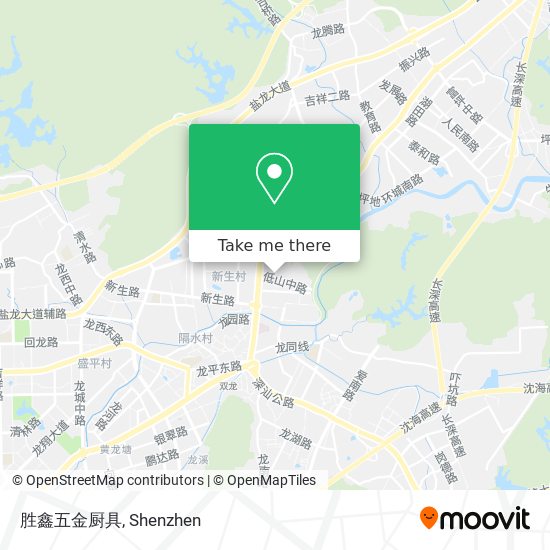 胜鑫五金厨具 map