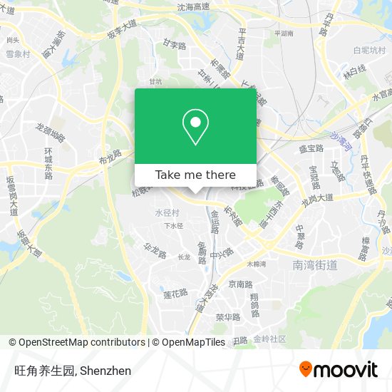 旺角养生园 map