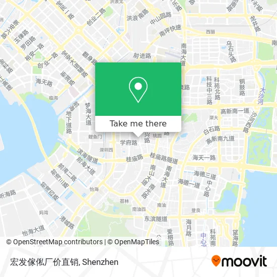 宏发傢俬厂价直销 map