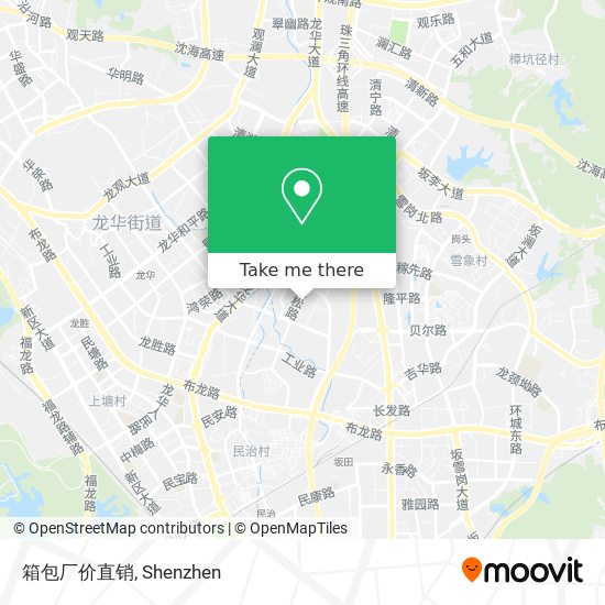 箱包厂价直销 map