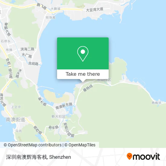 深圳南澳辉海客栈 map