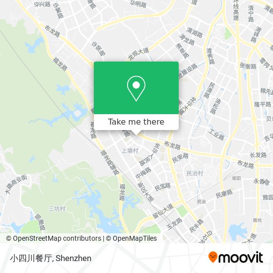 小四川餐厅 map