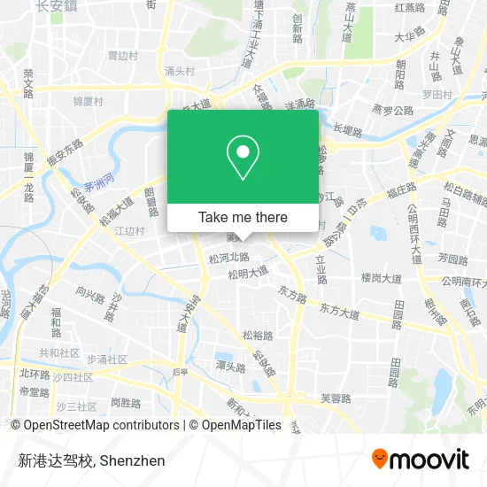 新港达驾校 map
