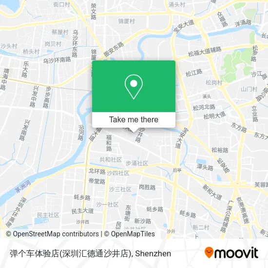 弹个车体验店(深圳汇德通沙井店) map