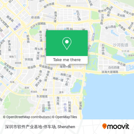 深圳市软件产业基地-停车场 map