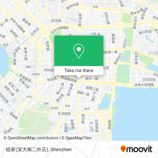 链家(深大南二外店) map