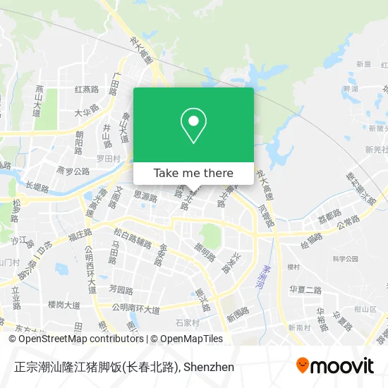 正宗潮汕隆江猪脚饭(长春北路) map