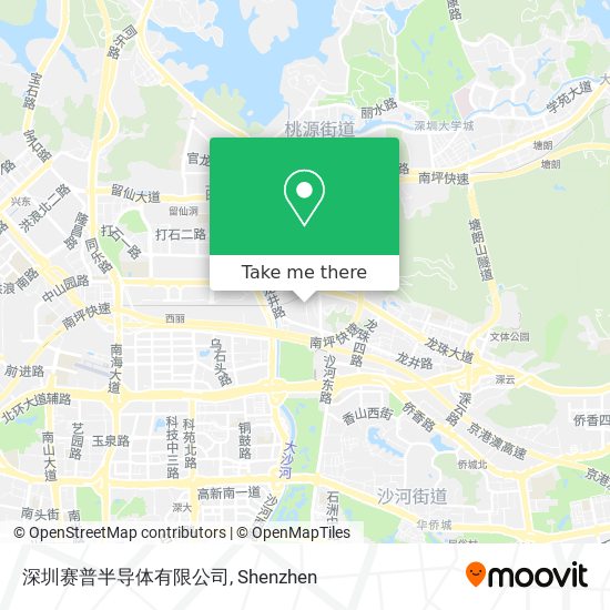 深圳赛普半导体有限公司 map
