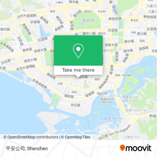 平安公司 map