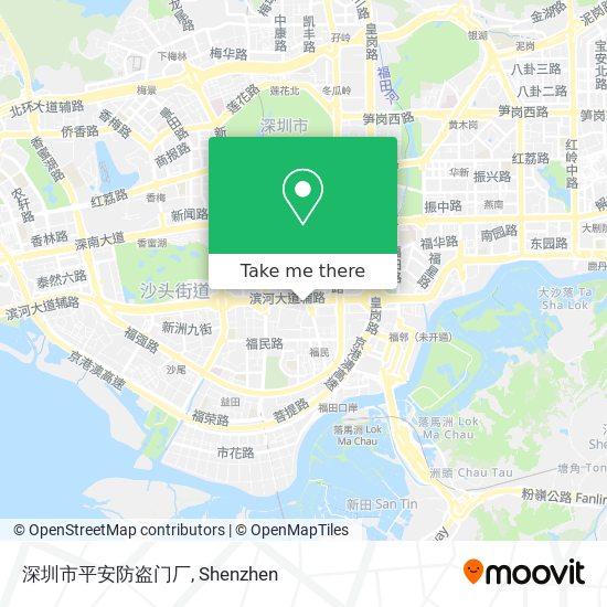 深圳市平安防盗门厂 map