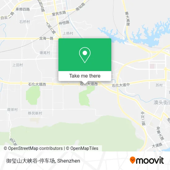 御玺山大峡谷-停车场 map