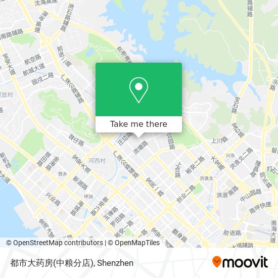 都市大药房(中粮分店) map