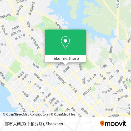 都市大药房(中粮分店) map