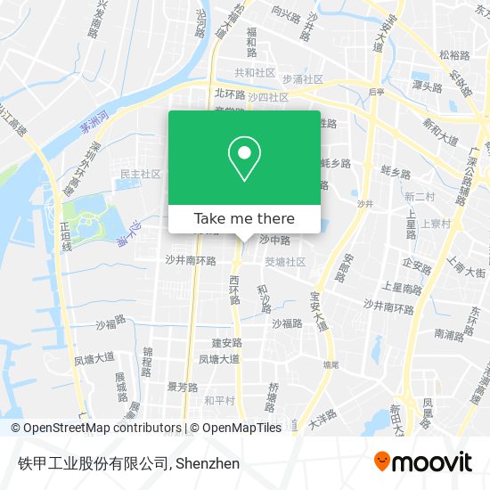 铁甲工业股份有限公司 map