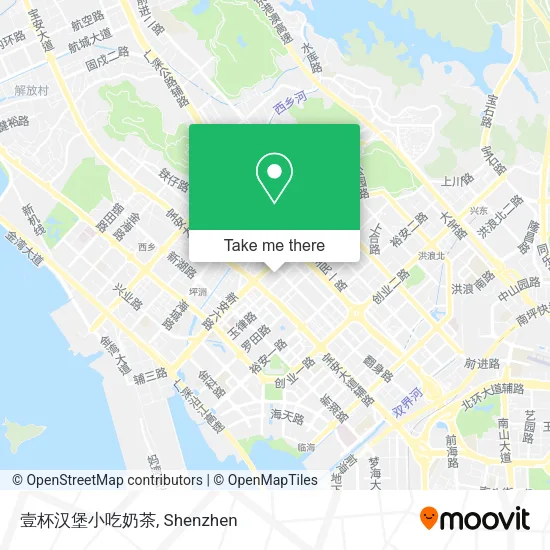 壹杯汉堡小吃奶茶 map