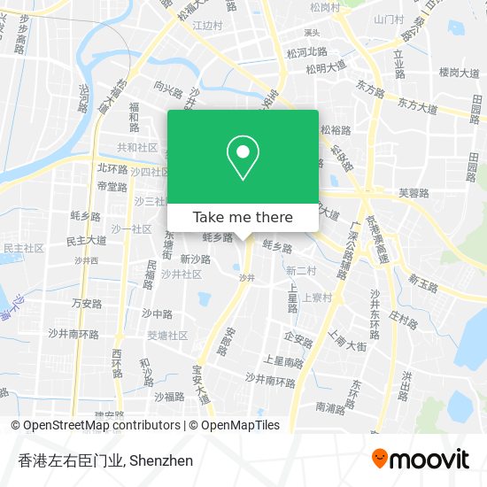 香港左右臣门业 map