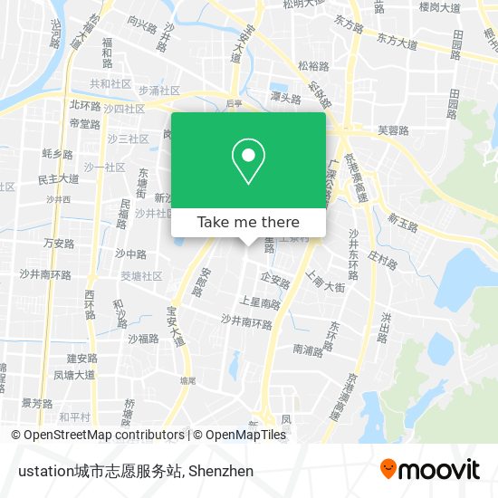 ustation城市志愿服务站 map