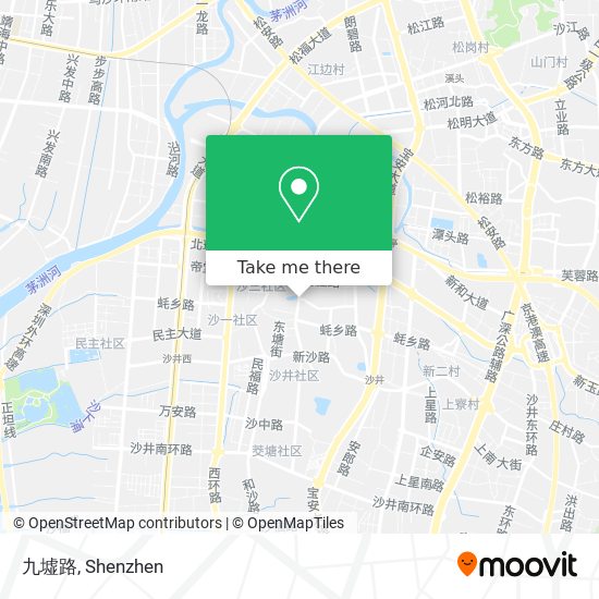 九墟路 map