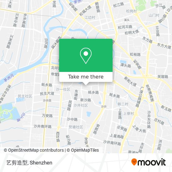 艺剪造型 map