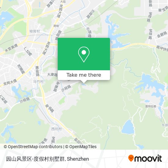 园山风景区-度假村别墅群 map