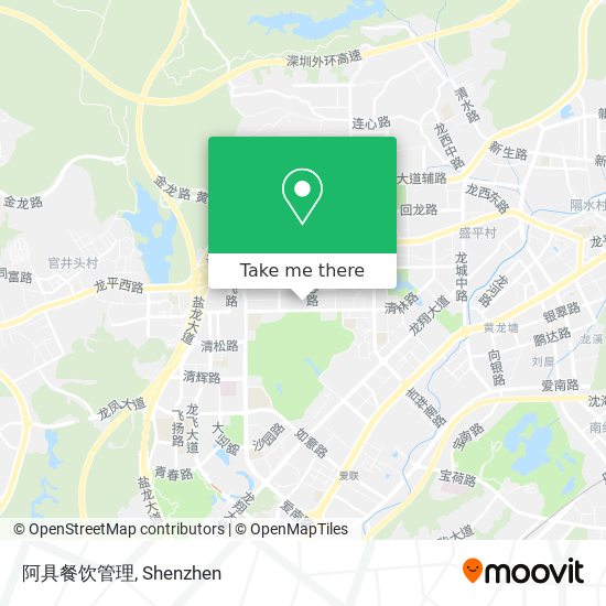 阿具餐饮管理 map