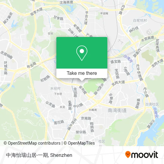 中海怡瑞山居-一期 map