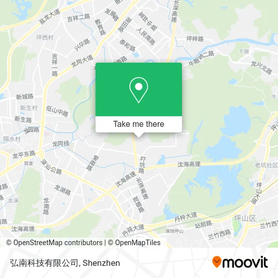 弘南科技有限公司 map