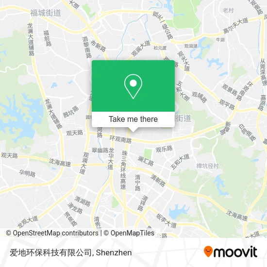 爱地环保科技有限公司 map