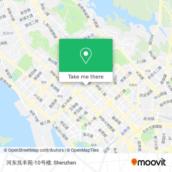 河东兆丰苑-10号楼 map