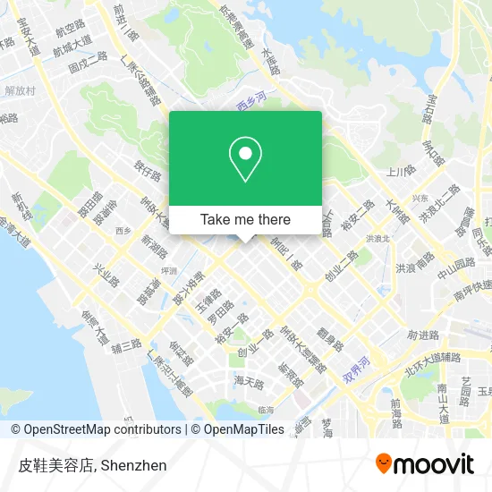 皮鞋美容店 map
