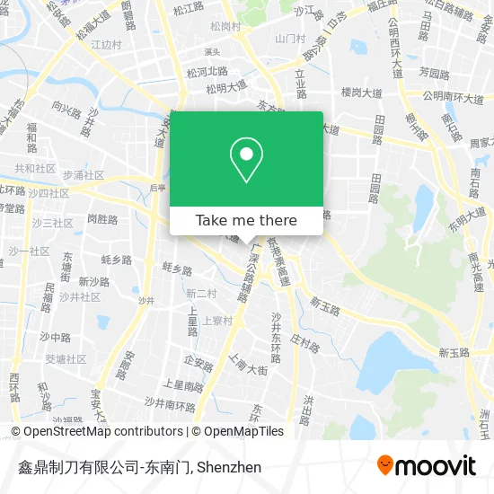 鑫鼎制刀有限公司-东南门 map