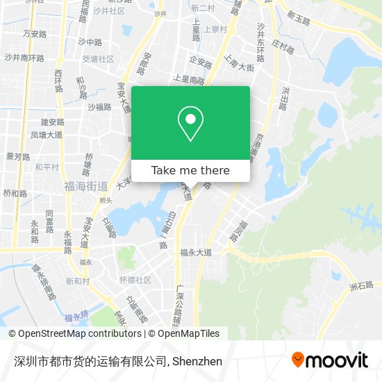 深圳市都市货的运输有限公司 map