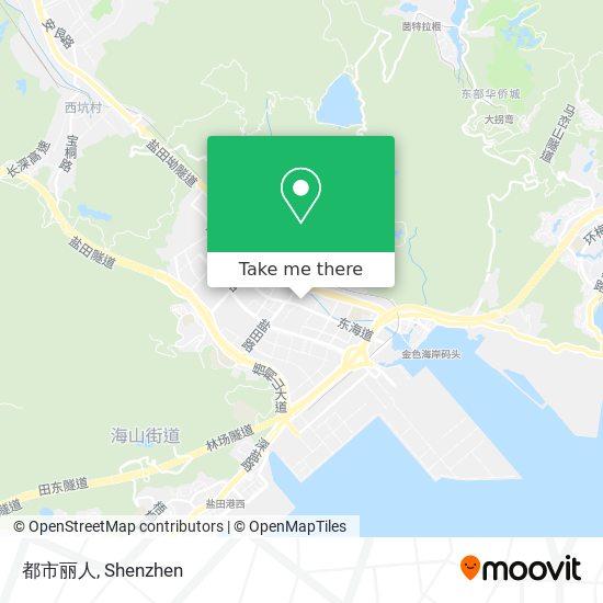 都市丽人 map