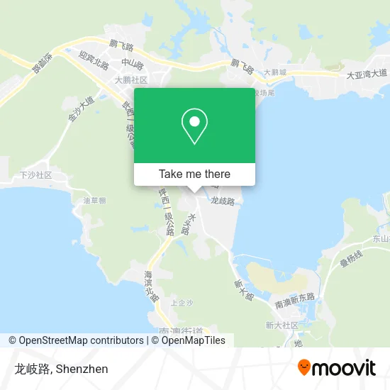 龙岐路 map