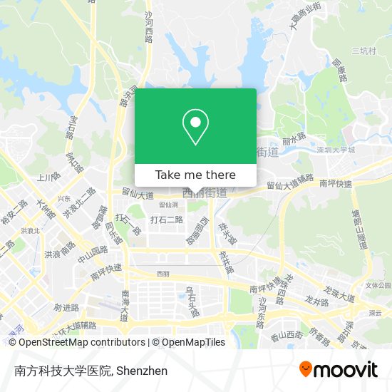 南方科技大学医院 map