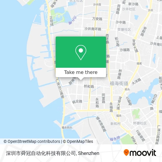 深圳市舜冠自动化科技有限公司 map