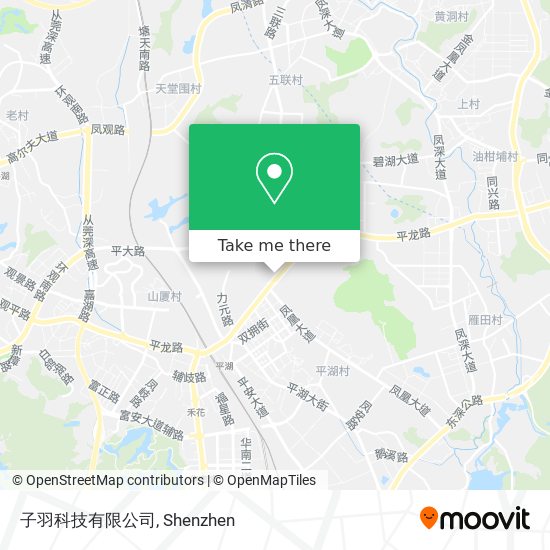 子羽科技有限公司 map