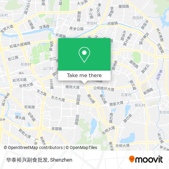 华泰裕兴副食批发 map