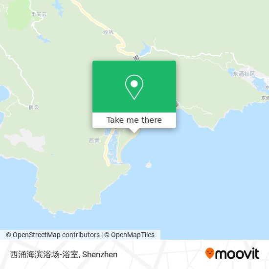 西涌海滨浴场-浴室 map