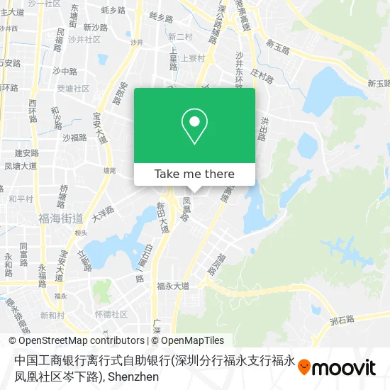 中国工商银行离行式自助银行(深圳分行福永支行福永凤凰社区岑下路) map