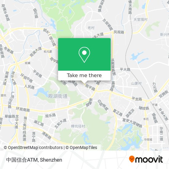 中国信合ATM map