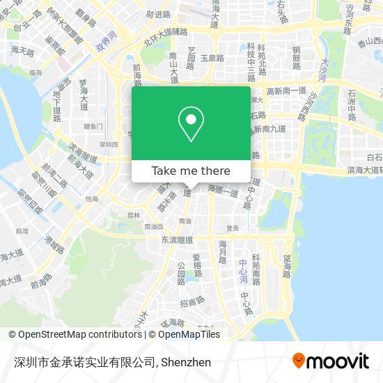 深圳市金承诺实业有限公司 map