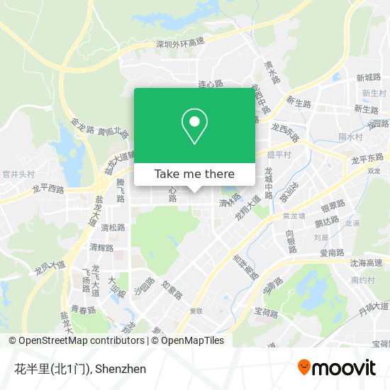 花半里(北1门) map