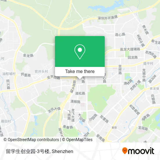 留学生创业园-3号楼 map