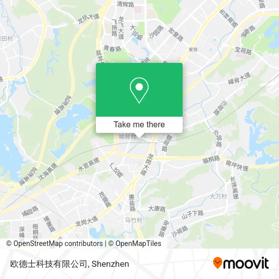 欧德士科技有限公司 map