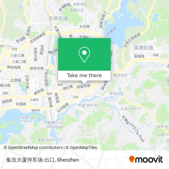 集浩大厦停车场-出口 map
