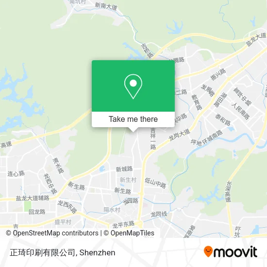 正琦印刷有限公司 map